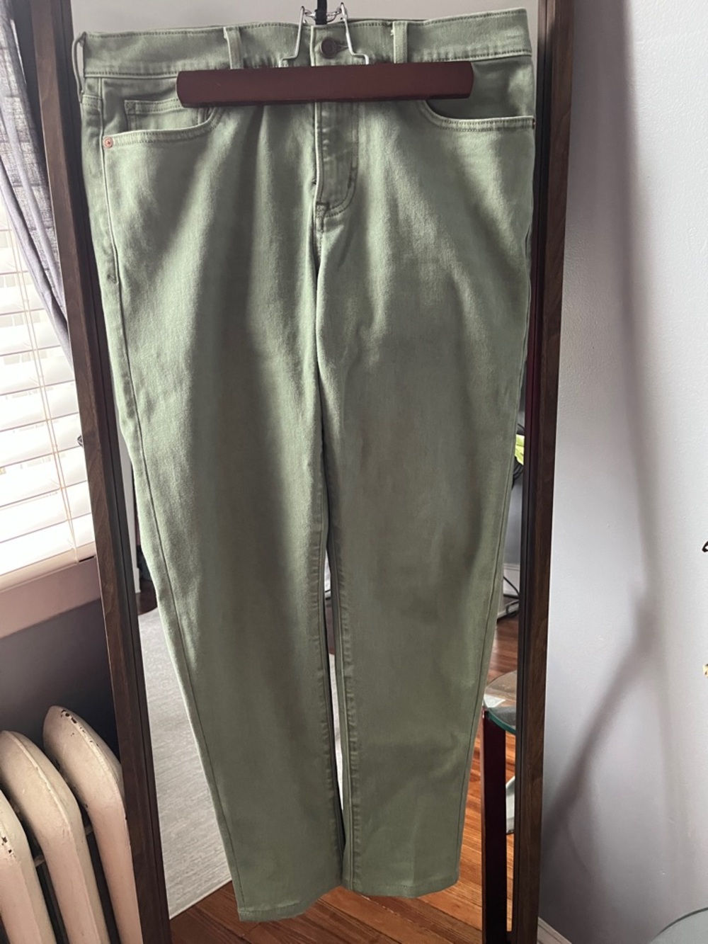 Lands' End Sea Kelp Green Chino Pants